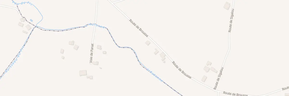 Plan du 1769 Rte Brousse à Sainte-Livrade-sur-Lot