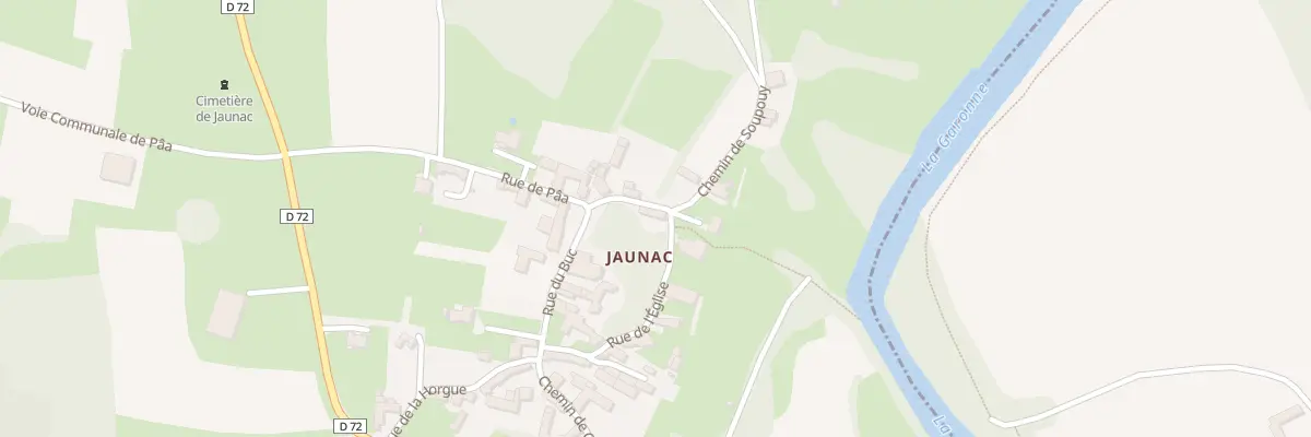 Plan du 5068 Hameau de Jaunac à Tibiran-Jaunac