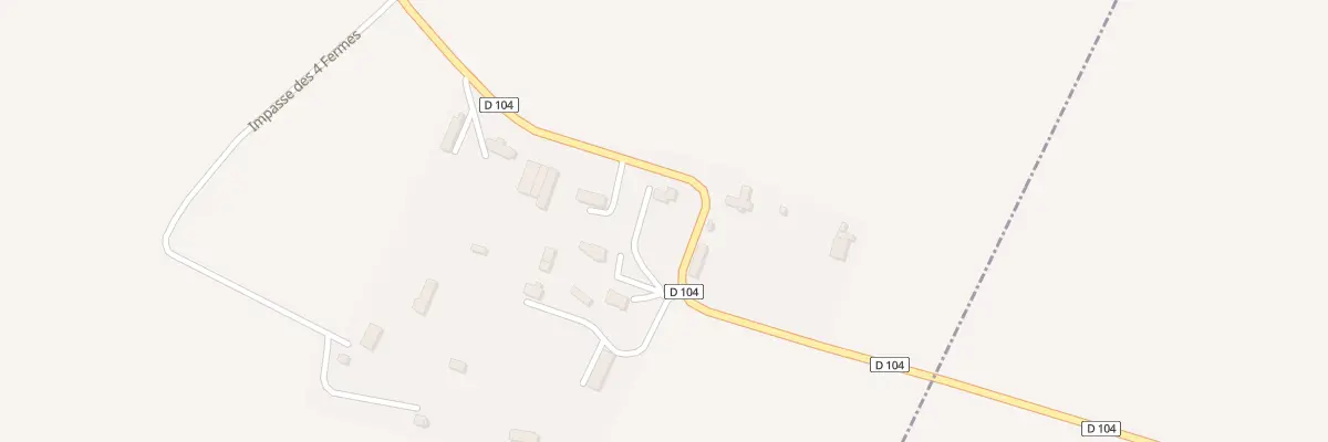 Plan du 1810 Rte de Foucart à Yébleron
