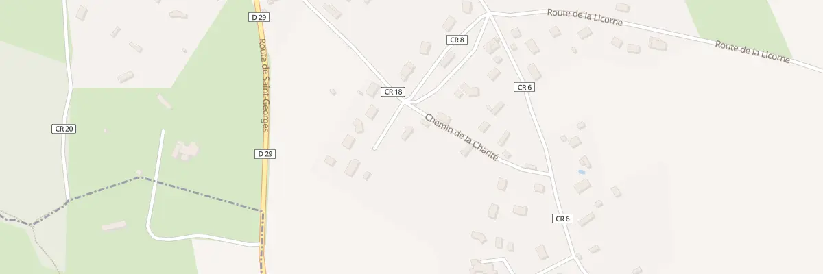 Plan du 280 Che de la Charité à Campigny