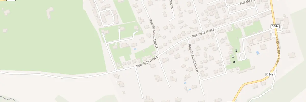 Plan du 26 Rue de la Neste à Montréjeau