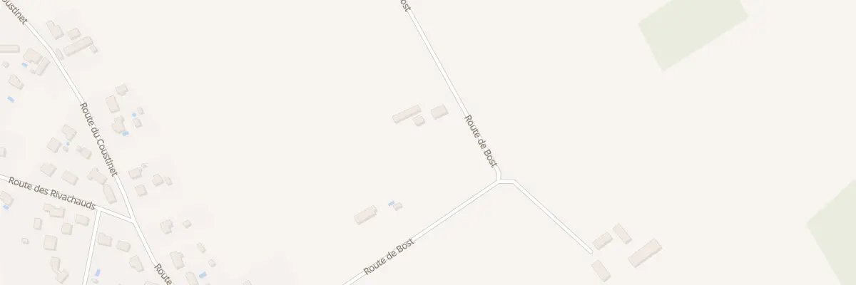 Plan du 495 Rte de Bost à Cours-de-Pile
