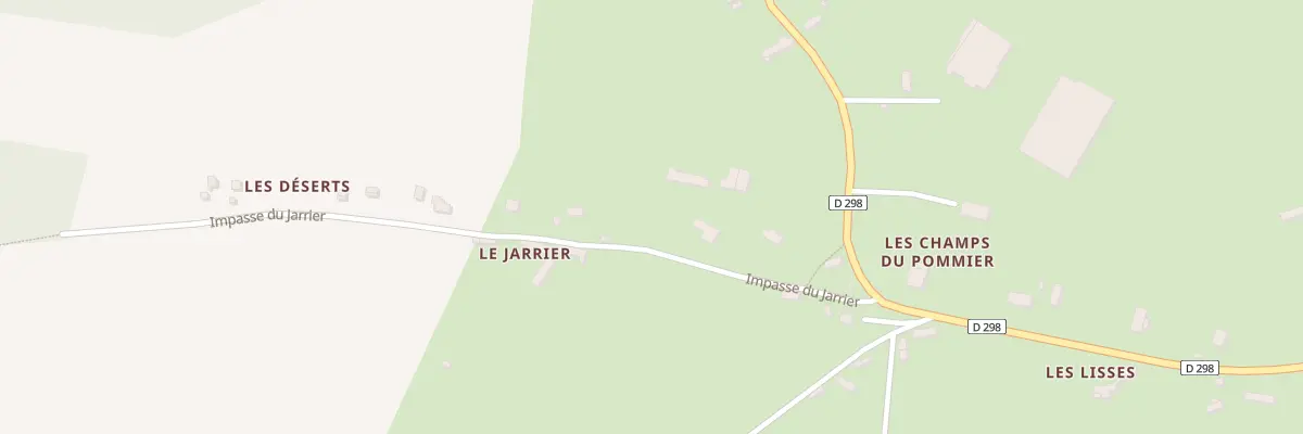 Plan du 63 Le Jarrier à Bonnefoi