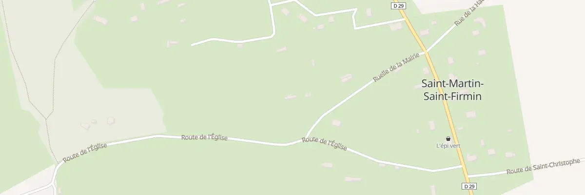 Plan du 155 Rle de la Mairie à Saint-Martin-Saint-Firmin