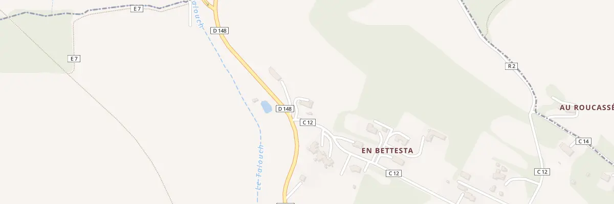 Plan du 13 Chem du Roucassé à Duran