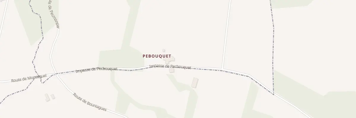 Plan du 1 Pecbouquet à Saint-Cernin-de-Labarde