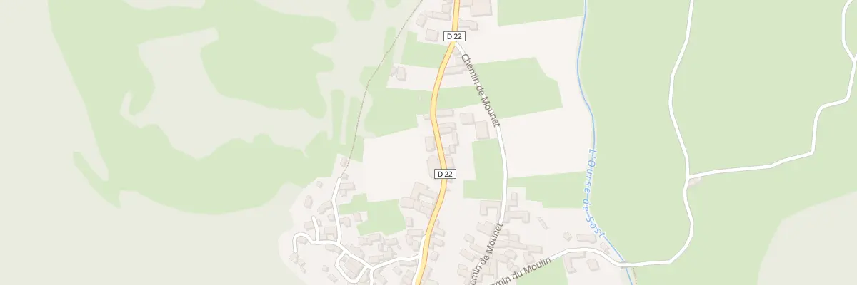 Plan du 217 Rte de Mauleon Barousse à Sost