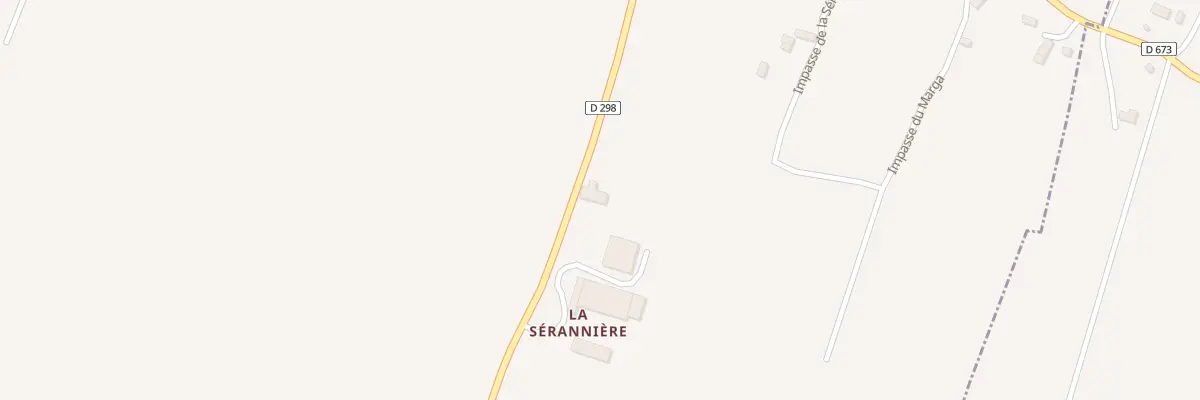 Plan du 51 La Seranniere à Auguaise