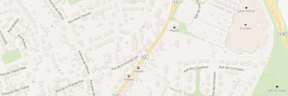 Plan du 97 Rue de la Grande Eau à Châtellerault