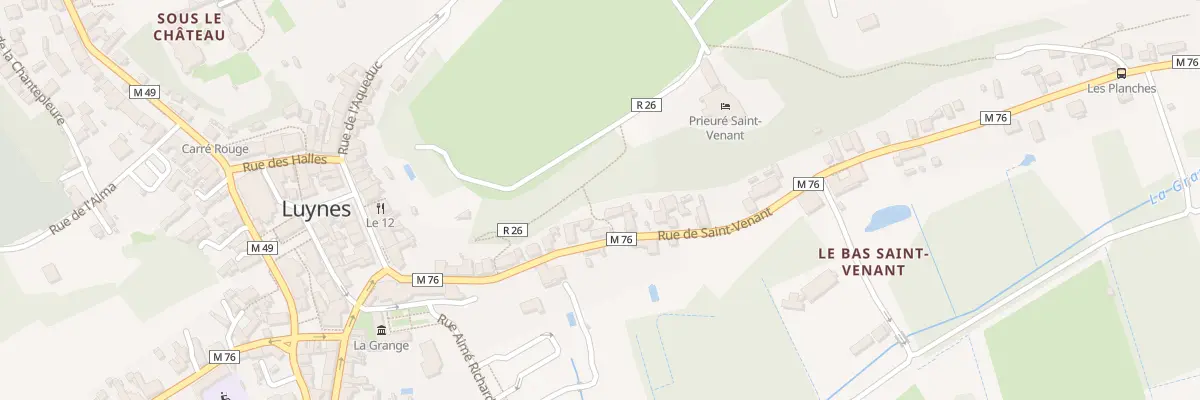 Plan du 16B Rue de Saint-Venant à Luynes