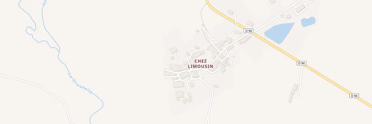 Plan du 5189 Chez Limousin à Cherves-Châtelars