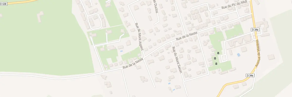 Plan du 24 Rue de la Neste à Montréjeau