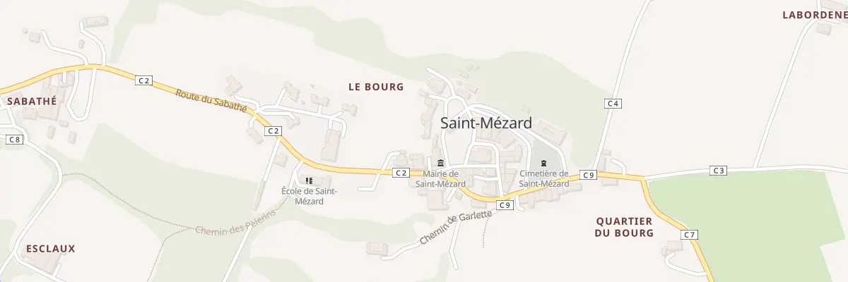 Plan du 47 Rue des Tilleuls à Saint-Mézard
