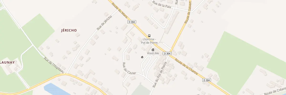 Plan du 3 Rte du Mans à Lhomme