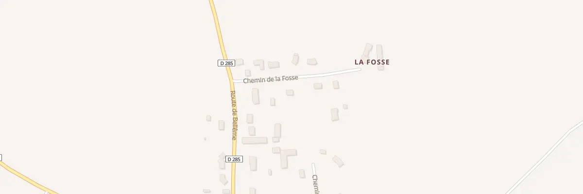Plan du 2 Che de la Fosse à Appenai-sous-Bellême