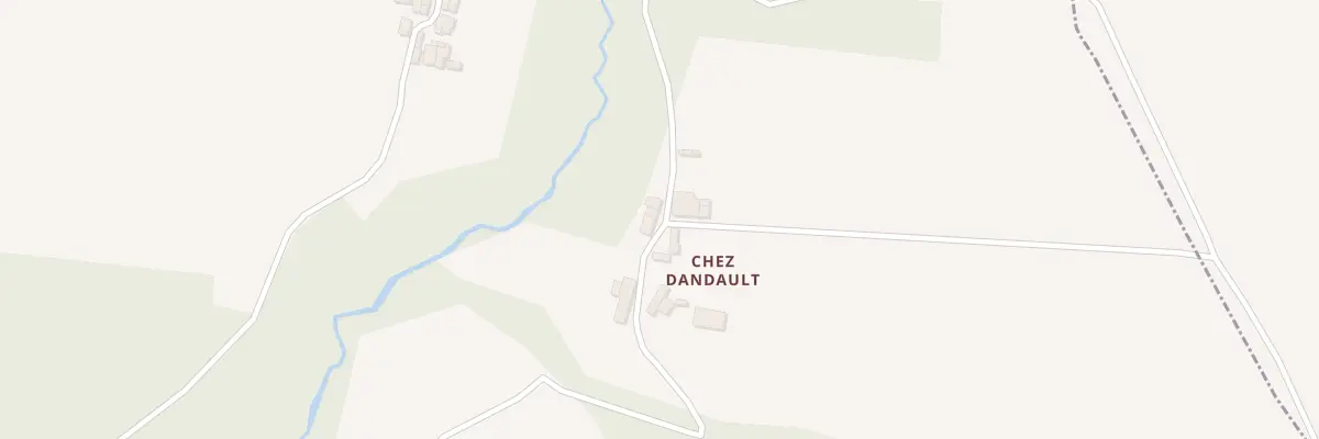 Plan du 1 Vge Chez Dandault à Saint-Laurent-de-Jourdes