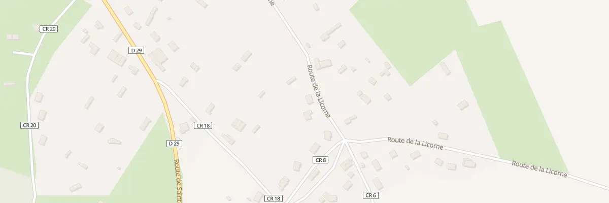 Plan du 276 Rte de la Licorne à Campigny
