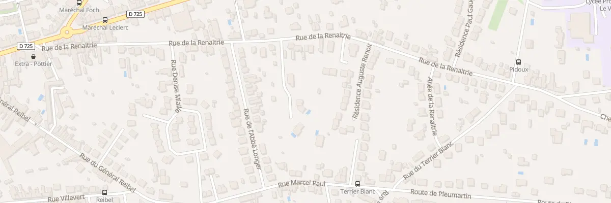 Plan du 64B Rue de la Renaitrie à Châtellerault