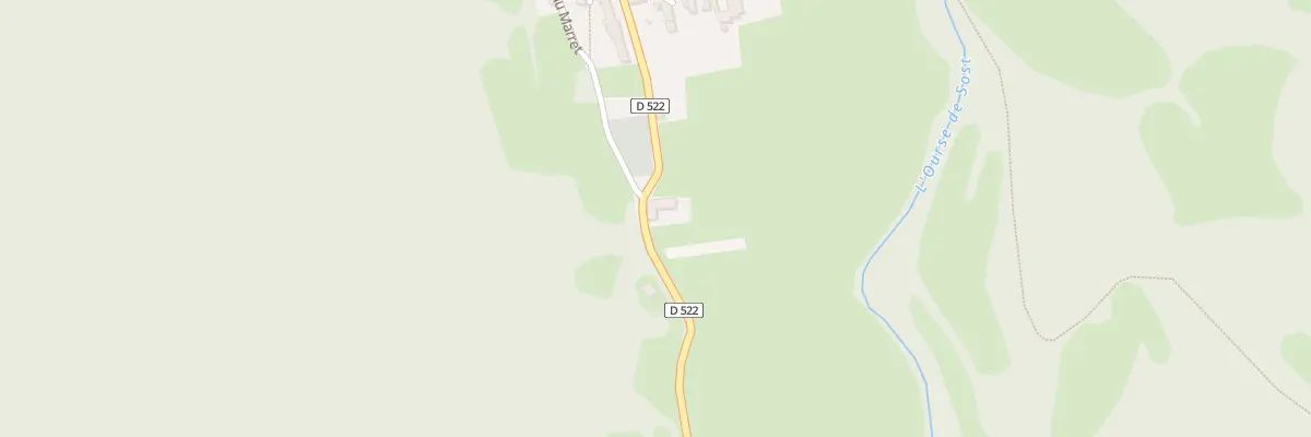 Plan du 201 Rte du Cap de la Lane à Sost