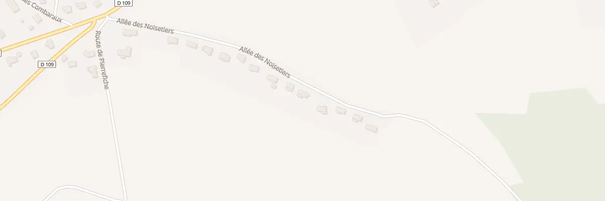 Plan du 344 All des Noisetiers à Mensignac