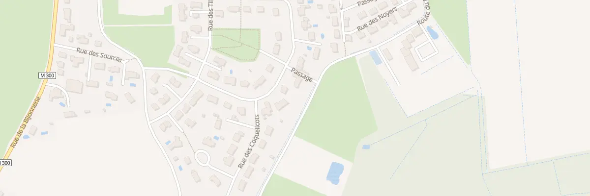 Plan du 25 Rue des Acacias à Savonnières