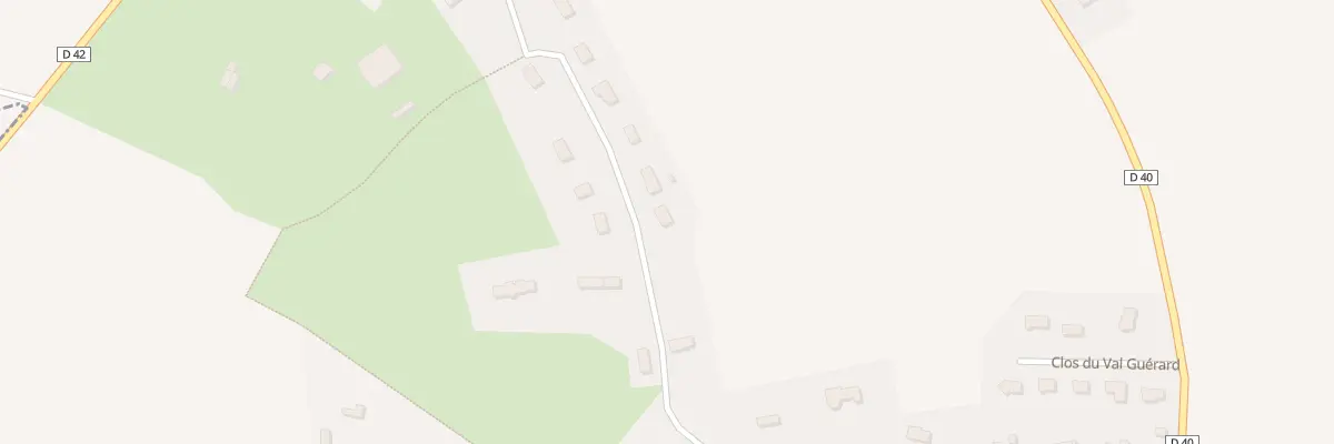 Plan du 17 Che du Buisson à Courbépine