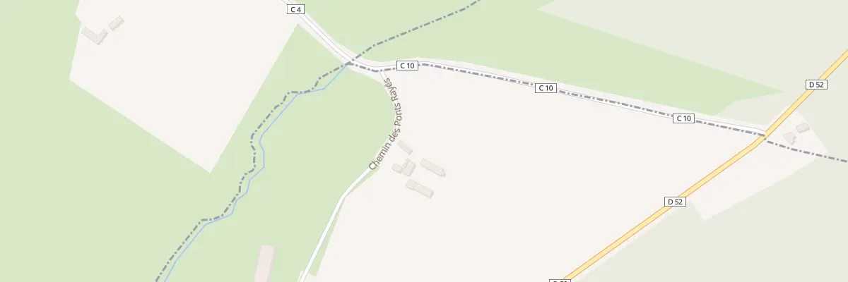 Plan du 383 Rte de Connerré à Dollon