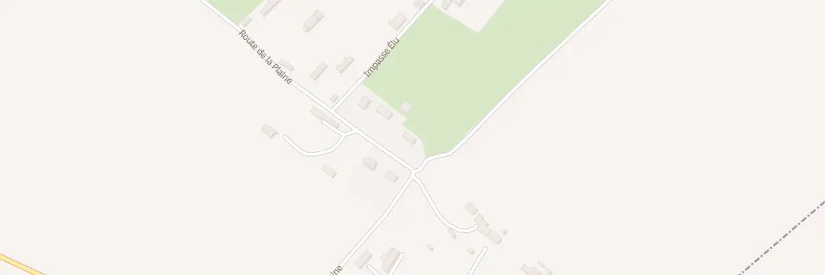 Plan du 1347 Rte de la Plaine à Yébleron