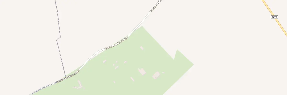 Plan du 42 Rte du Casrouge au Mesnil-Saint-Jean