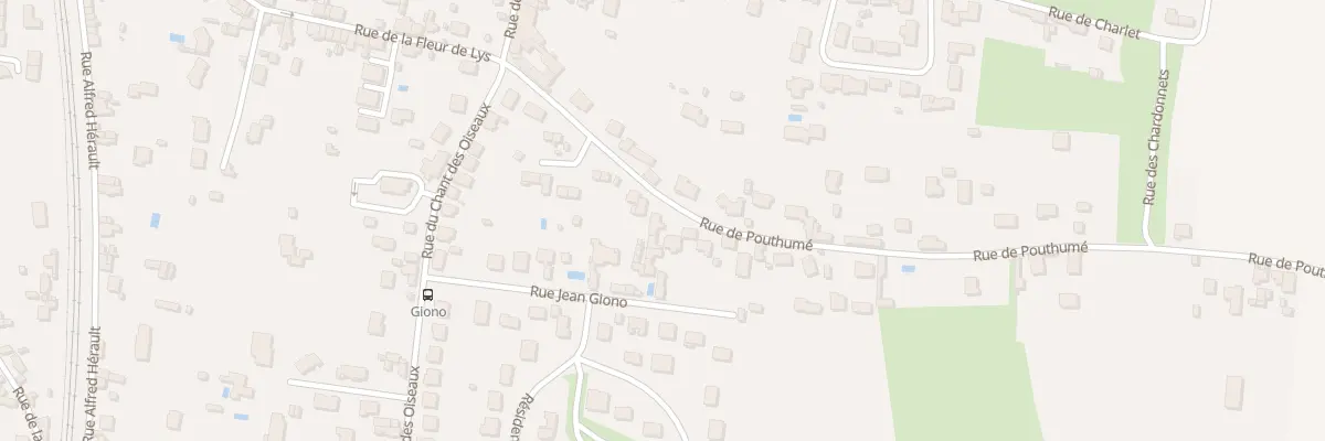 Plan du 28 Rue de Pouthume à Châtellerault