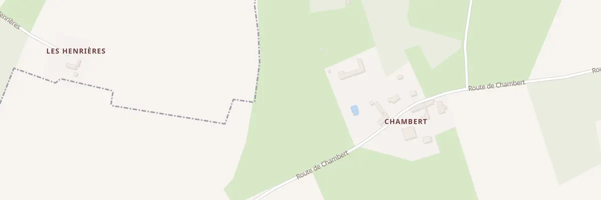 Plan du 5057 Chambert à Bueil-en-Touraine