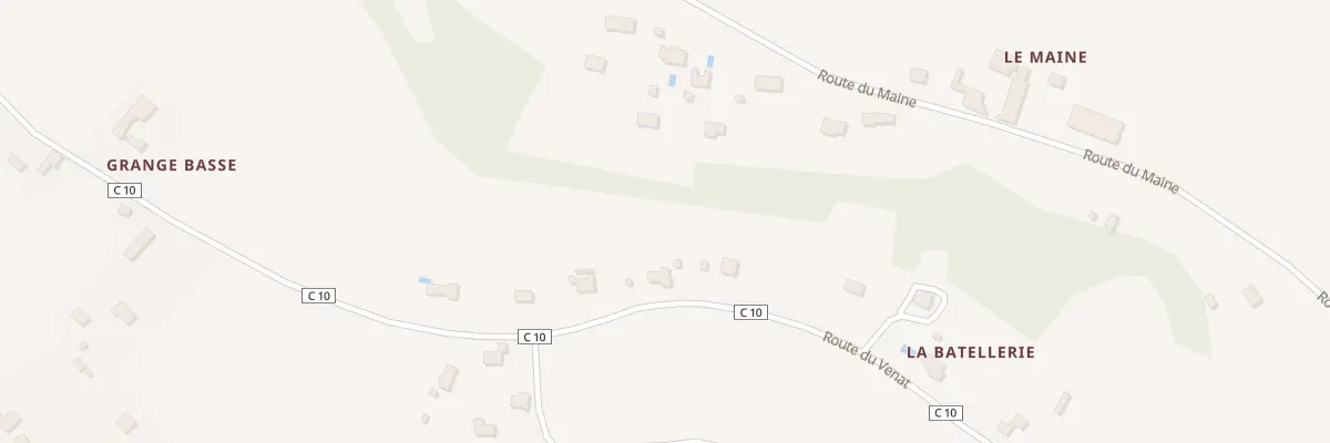 Plan du 715 Rte du Venat à Lisle