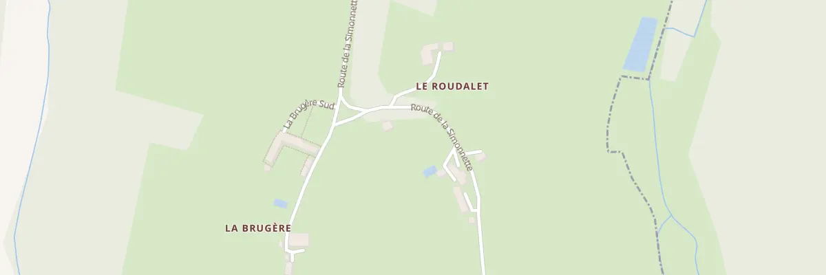 Plan du 1055 Rte de la Simonnette à Montagnac-la-Crempse