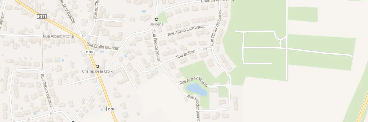 Plan du 5 Rue Buffon à Châtellerault