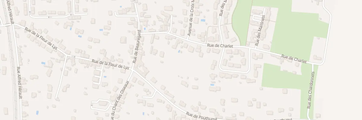 Plan du 24 Rue de Charlet à Châtellerault