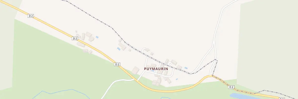Plan du 329 Puymaurin à Bourdeilles