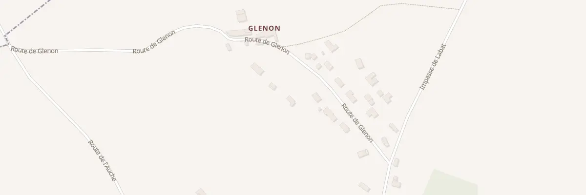 Plan du 574 Rte de Glenon à Léguillac-de-l’Auche