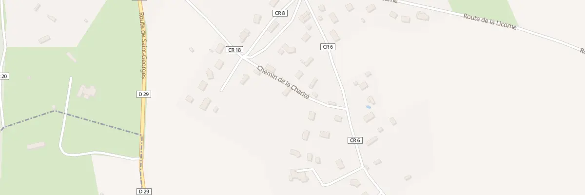Plan du 200 Rte de Bigard à Campigny
