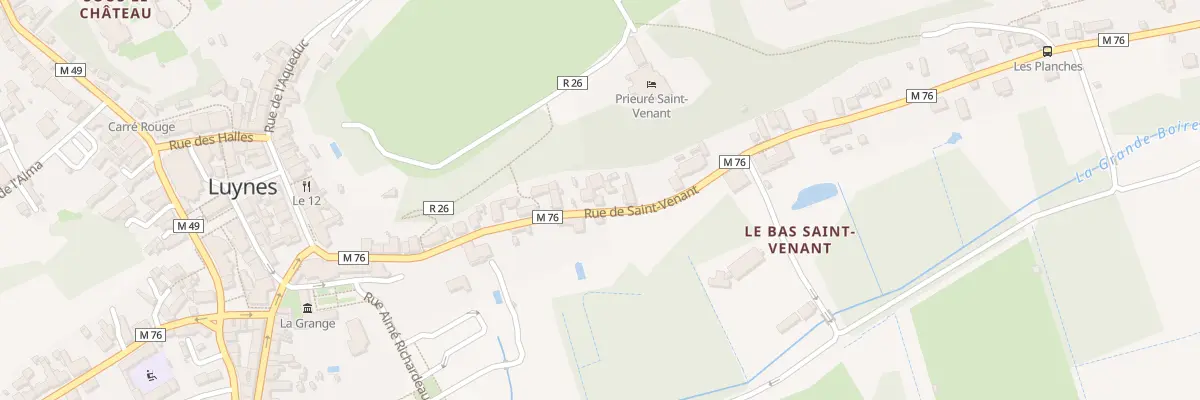 Plan du 24 Rue de Saint-Venant à Luynes