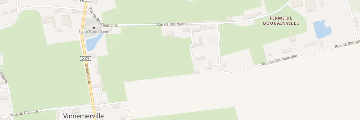 Plan du 4 Rue de Bourgainville à Vinnemerville