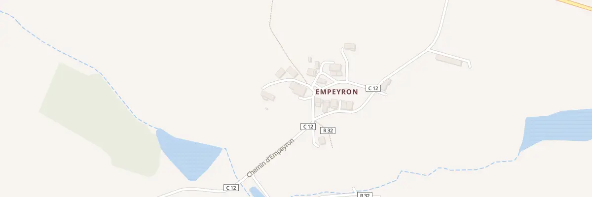 Plan du 390 Chem d’Empeyron à La Sauvetat