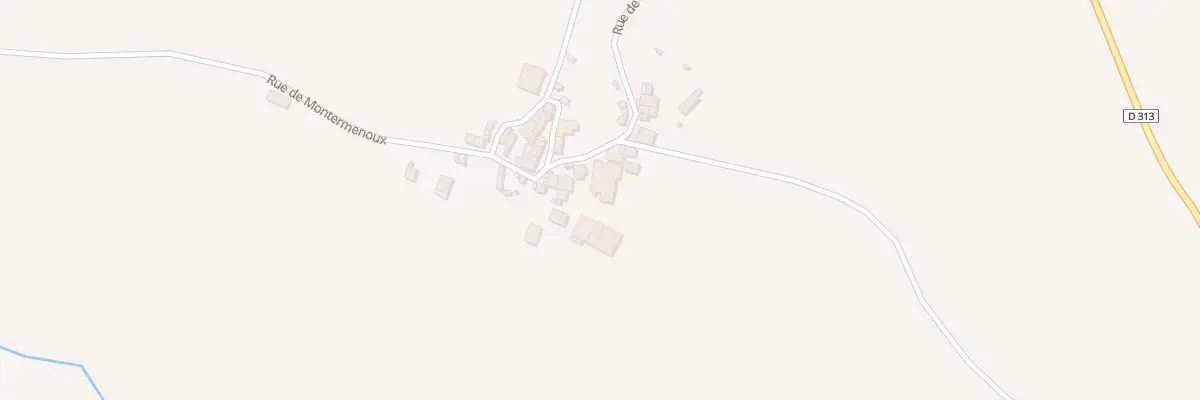 Plan du 5087 Montermenoux à Ambernac