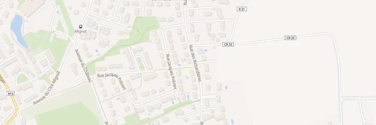 Plan du 36 Rue des Richardières à Luynes