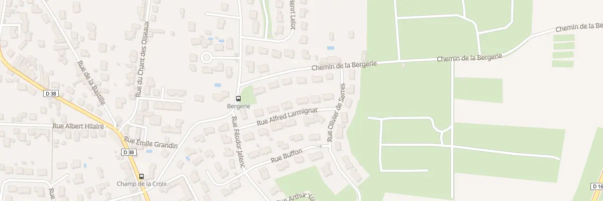 Plan du 6 Rue Alfred Larmignat à Châtellerault