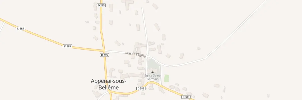 Plan du 2 Che du Clos des Portes à Appenai-sous-Bellême