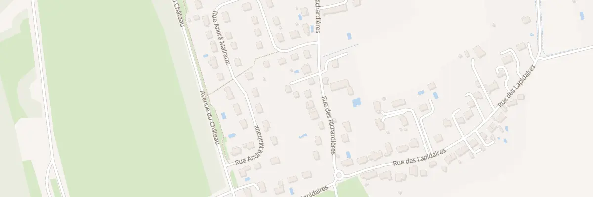Plan du 12 Rue des Richardières à Luynes