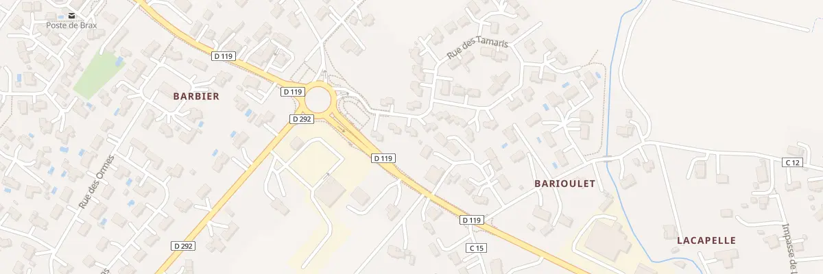 Plan du 3 Rue des Tamaris à Brax