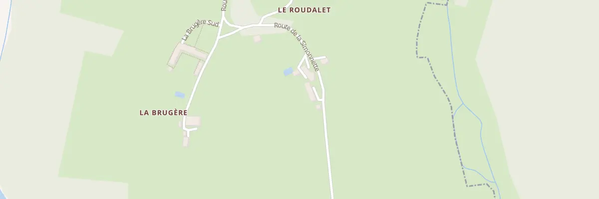 Plan du 117 Le Roudalet-Sud à Montagnac-la-Crempse