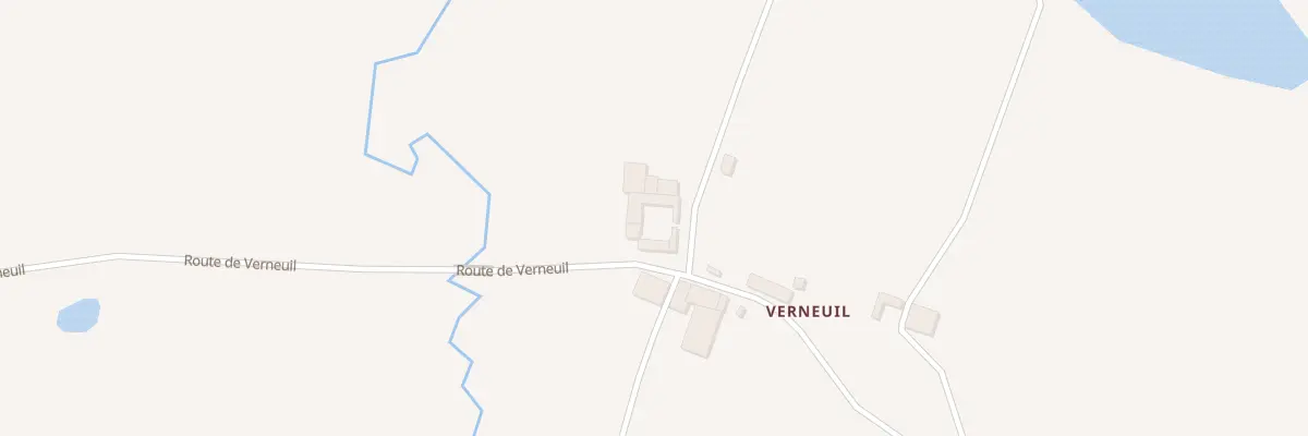 Plan du 1 Verneuil à Mauprévoir