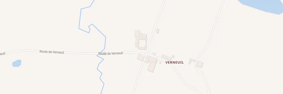 Plan du 1 Verneuil à Mauprévoir
